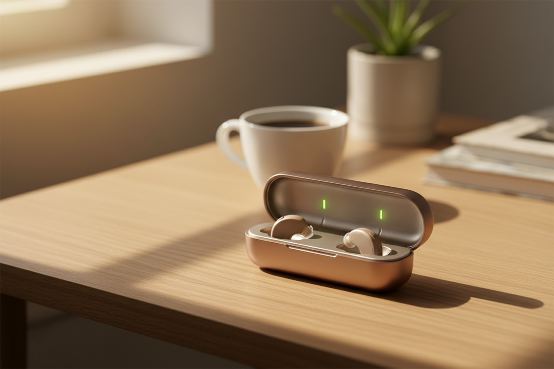 What Does a Hearing Aid Charging Case Do? Device Battery vs. Case Reserve Explained