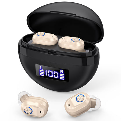 RKEPIE M607 Classic CIC Hearing Aid - Invisible Design & Crystal Clear Sound for Seniors