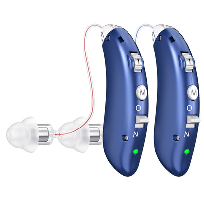 RKEPIE M807 Classic BTE Hearing Aid - Rechargeable & Digital Noise Reduction