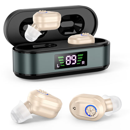 RKEPIE M612 Ultra CIC Hearing Aid - Maximum Clarity, Minimum Visibility & Extended Battery Life