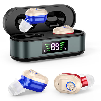 RKEPIE M612 Ultra CIC Hearing Aid - Maximum Clarity, Minimum Visibility & Extended Battery Life