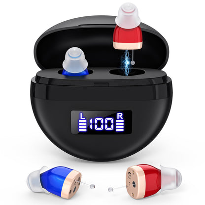 RKEPIE M610 Essential CIC Hearing Aid - Discreet Invisible Design & Effortless Daily Hearing