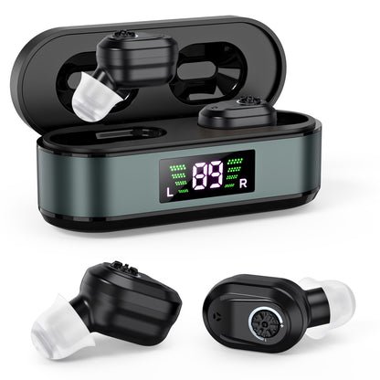RKEPIE M612 Ultra CIC Hearing Aid - Maximum Clarity, Minimum Visibility & Extended Battery Life