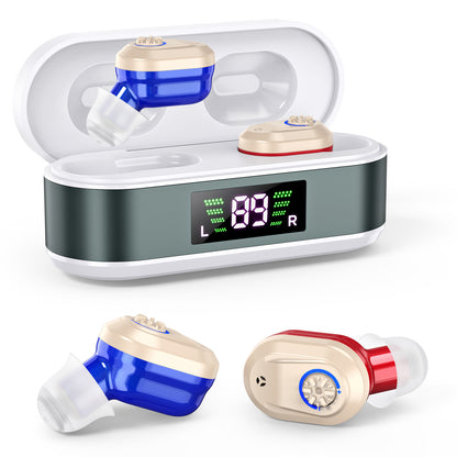 RKEPIE M612 Ultra CIC Hearing Aid - Maximum Clarity, Minimum Visibility & Extended Battery Life
