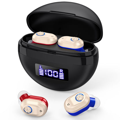 RKEPIE M607 Classic CIC Hearing Aid - Invisible Design & Crystal Clear Sound for Seniors