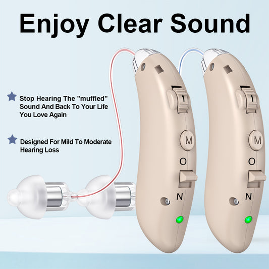 Rechargeable BTE Hearing aids ZF-M807