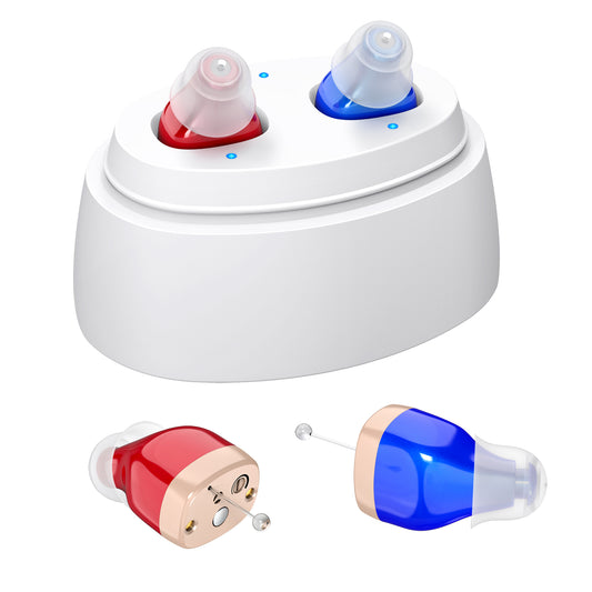 RKEPIE M609 Pro Stealth CIC Hearing Aid - Next-Gen DSP & 96-Hour Freedom Charging Case