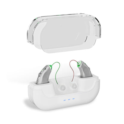 RKEPIE M909 Supreme BTE Hearing Aid - Smart Noise Reduction & All-Day Clarity for Seniors