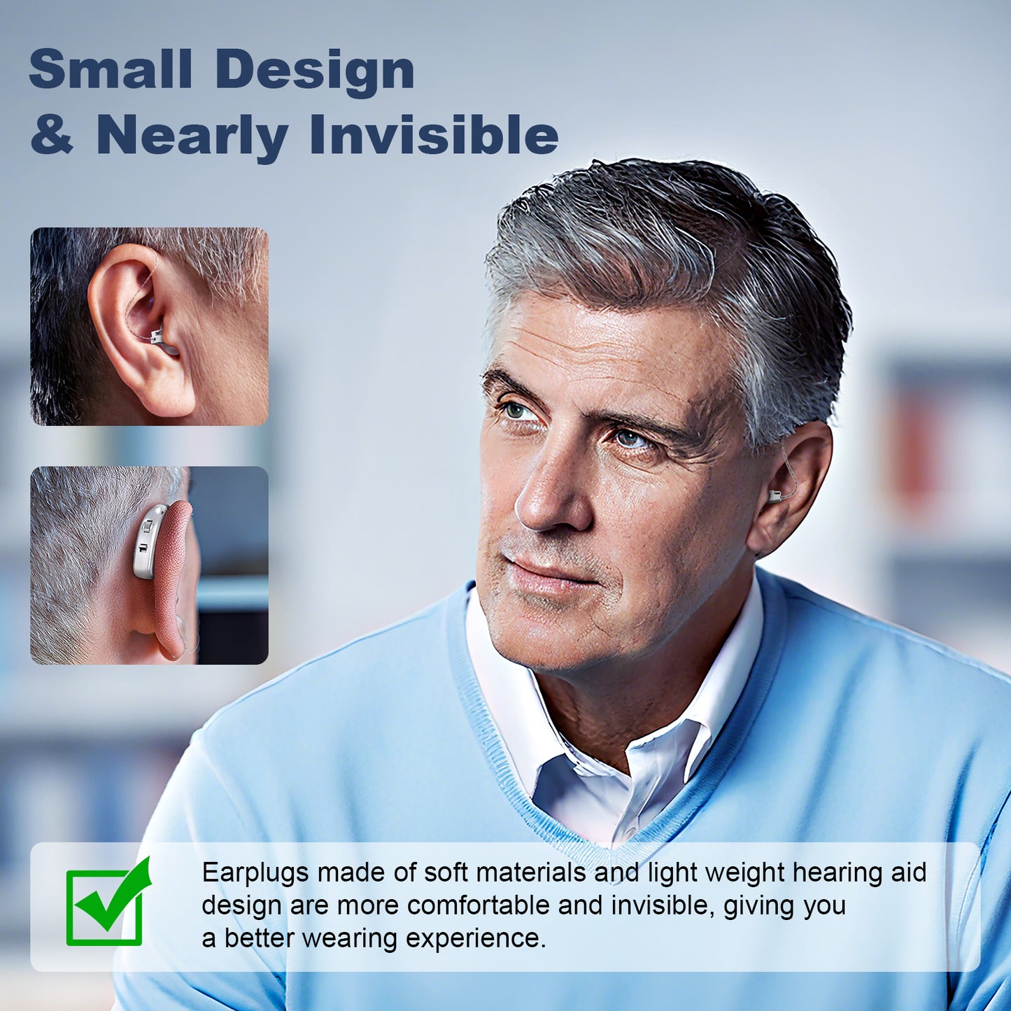 RKEPIE M905 Professional BTE Hearing Aid - Clinical Excellence & All-Day Rechargeable Power