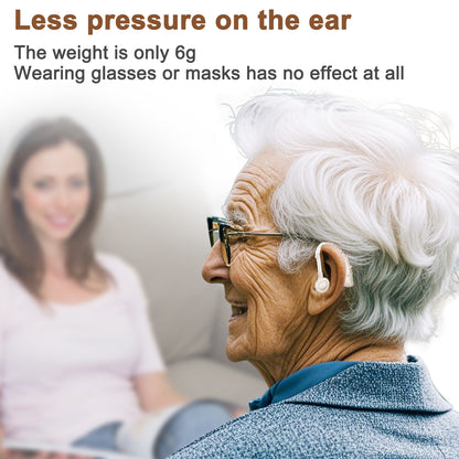 RKEPIE M806 Entry BTE Hearing Aid - Clear Sound & All-Day Comfort for Seniors